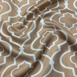 Gatsby Print (Lamour) Table Napkin in Khaki