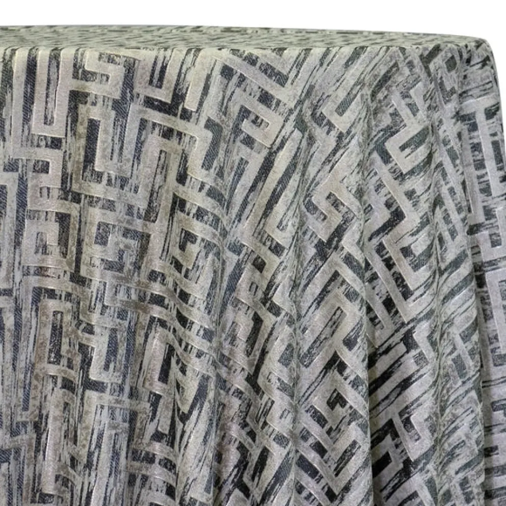 Gio Jacquard Table Linen in Grey