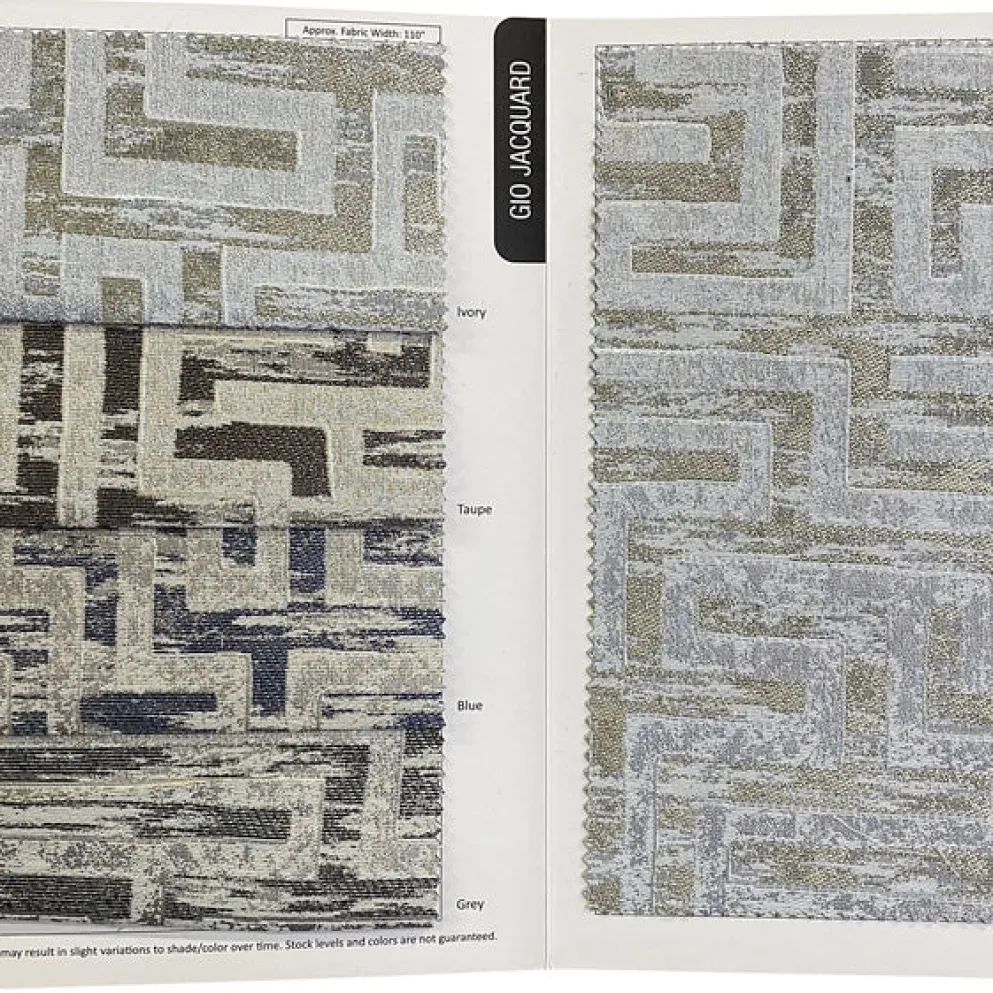 Gio Jacquard Table Napkin in Taupe