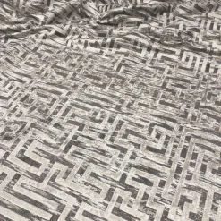 Gio Jacquard Table Runner in Grey