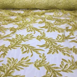 Giselle Sequins Table Runner in Gold