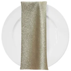 Glam & Glits Table Napkin in Champagne