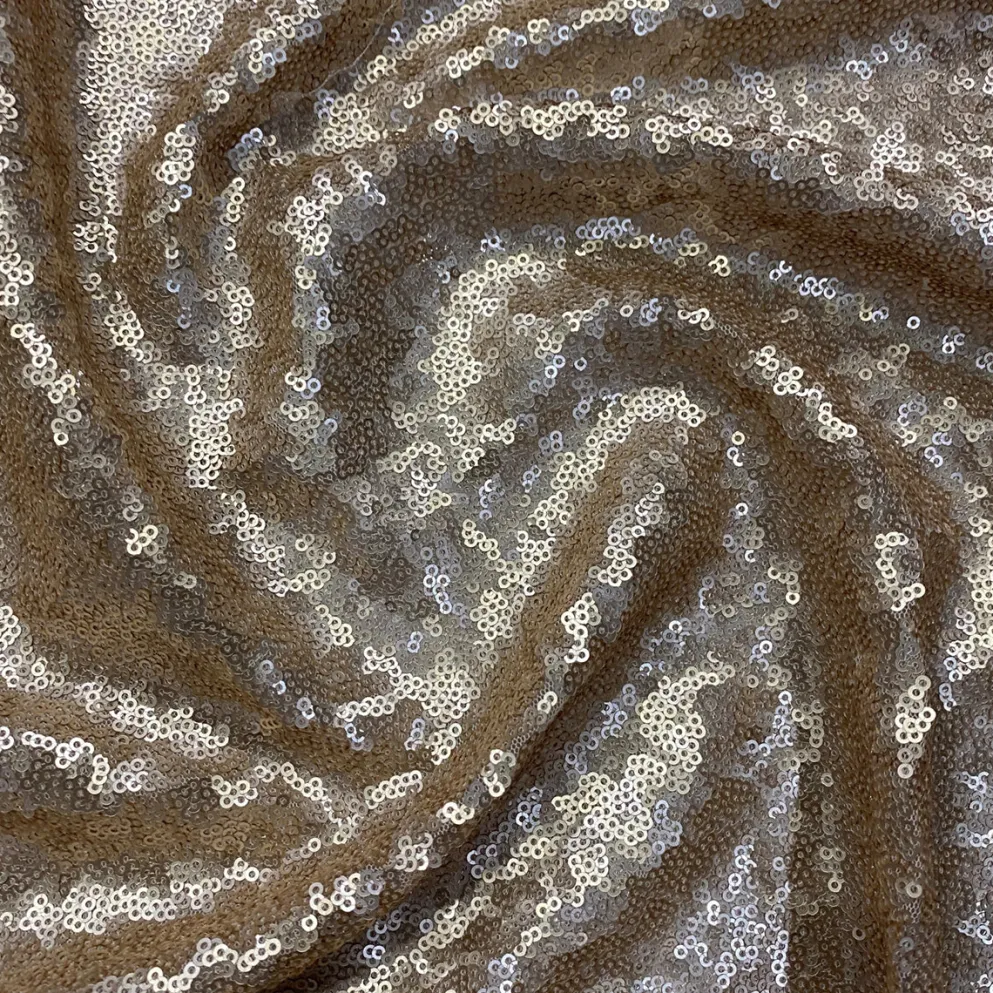 Glitz Sequins Table Linen in Blush Matte