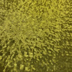 Glitz Sequins Table Linen in Chartreuse