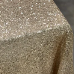 Glitz Sequins Table Linen in Gold 18K