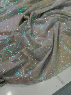 Glitz Sequins Table Linen in Mermaid
