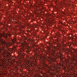 Glitz Sequins Table Runner in Red