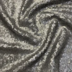 Glitz Sequins Table Runner in Pewter