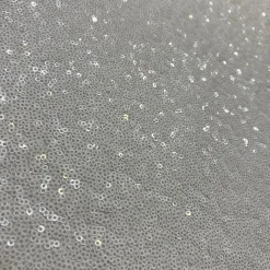 Glitz Sequins (w/ Poly Lining) Table Napkin in White