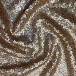Glitz Sequins (w/ Poly Lining) Table Napkin in Antique Gold