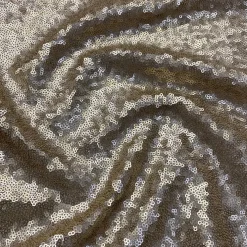 Glitz Sequins (w/ Poly Lining) Table Napkin in Champagne