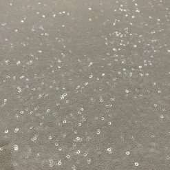 Glitz Sequins (w/ Poly Lining) Table Napkin in Ivory