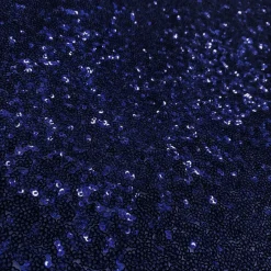 Glitz Sequins (w/ Poly Lining) Table Napkin in Navy