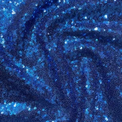 Glitz Sequins (w/ Poly Lining) Table Napkin in Royal