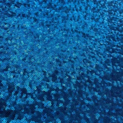 Glitz Sequins (w/ Poly Lining) Table Napkin in Turquoise