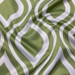 Groovy Print (Lamour) Table Linen in Avocado