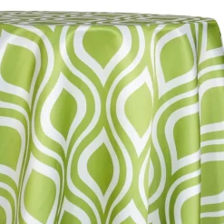 Groovy Print (Lamour) Table Linen in Avocado