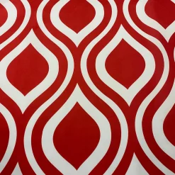 Groovy Print (Lamour) Table Linen in Red