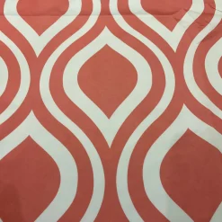 Groovy Print (Lamour) Table Runner in Coral
