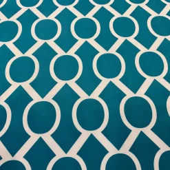 Halo Print (Lamour) Table Linen in Jade