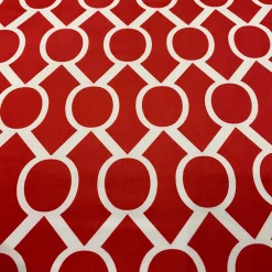 Halo Print (Lamour) Table Linen in Red