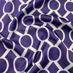 Halo Print (Lamour) Table Napkin in Purple