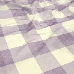 Hampton Checker (Poly Print) Table Napkin in Lilac