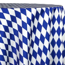 Harlequin Print (Lamour) Table Linen in Royal