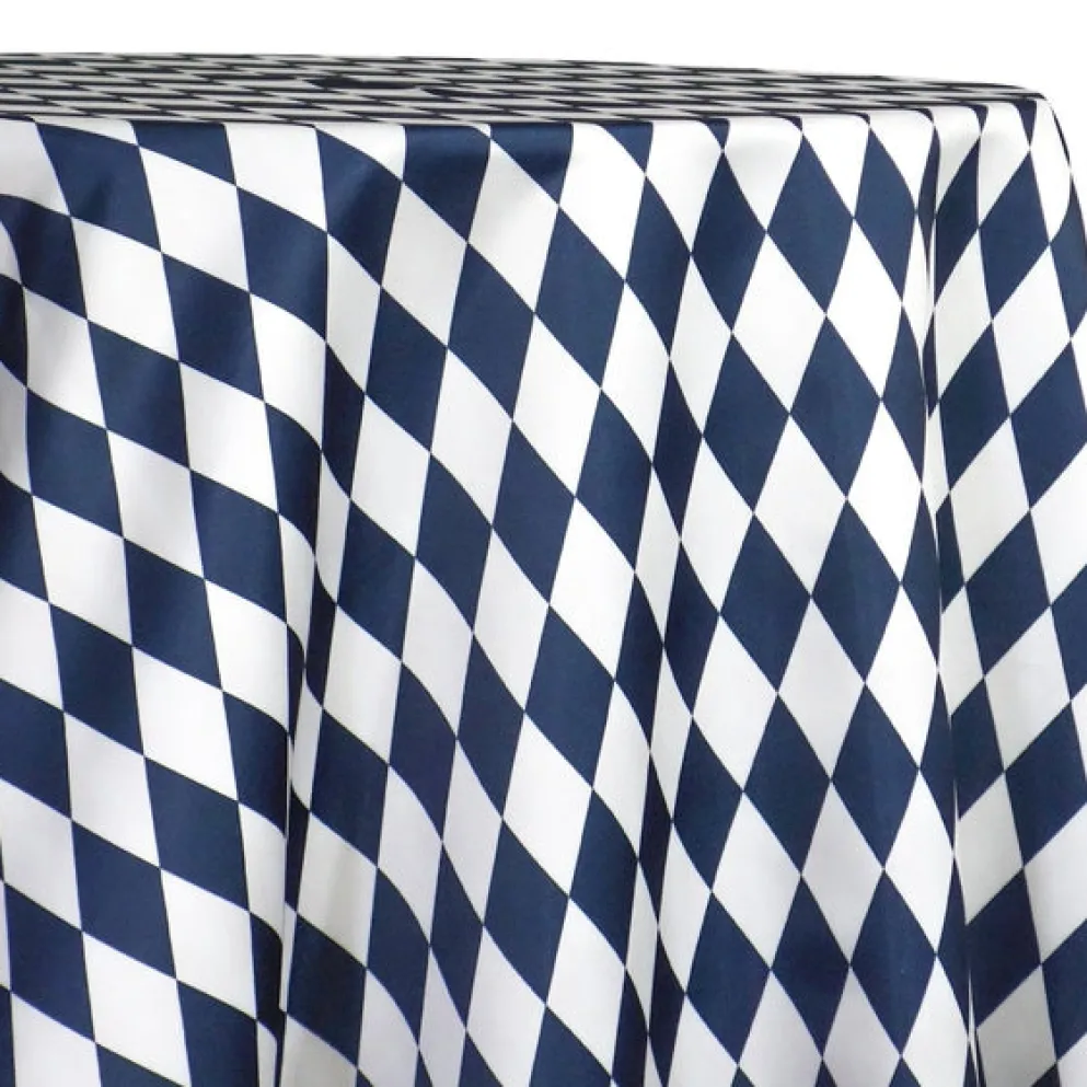 Harlequin Print (Lamour) Table Linen in Navy