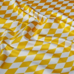Harlequin Print (Lamour) Table Runner in Yellow