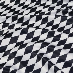 Harlequin Print (Lamour) Table Linen in Black