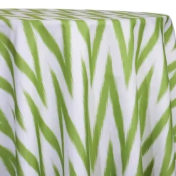 Horizon (Poly Print) Table Linen in Avocado