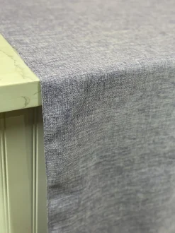 Imitation Burlap Table Linen in Lavender