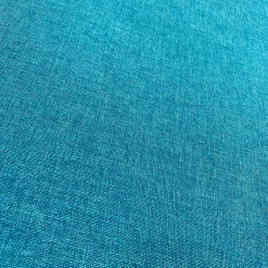 Imitation Burlap Table Linen in Teal