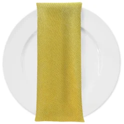 Imitation Burlap Table Napkin in Sorbet