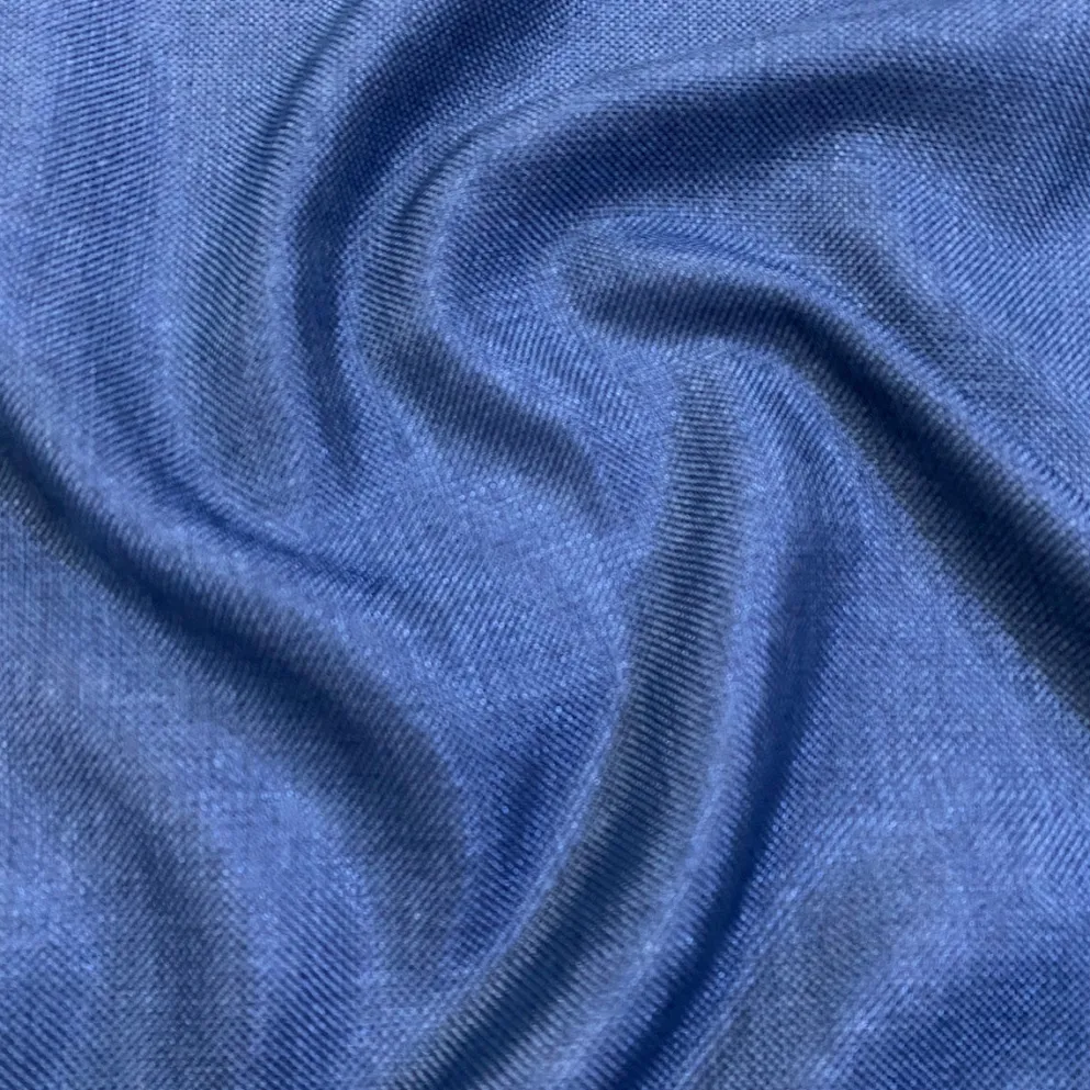 Imitation Burlap Table Runner in Navy