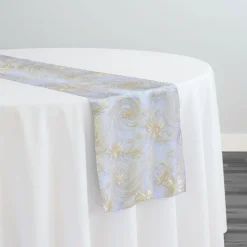 Jasmine Lace Table Runner in Ivory