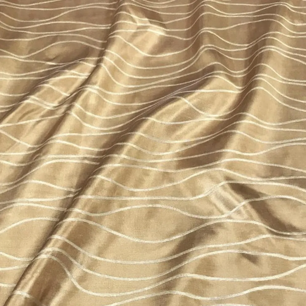 Karawave Jacquard (Reversible) Table Linen in Gold