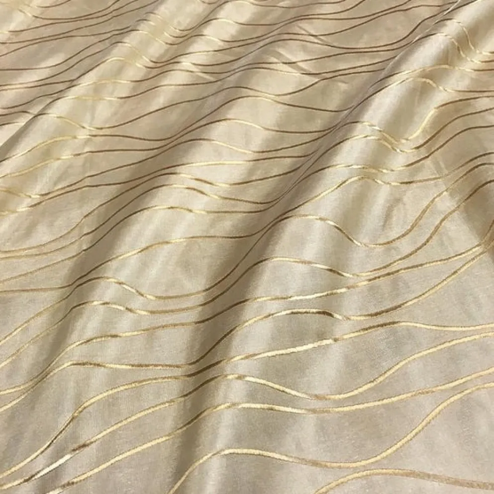Karawave Jacquard (Reversible) Table Linen in Gold