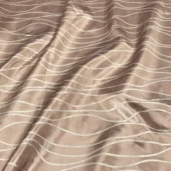 Karawave Jacquard (Reversible) Table Linen in Champagne