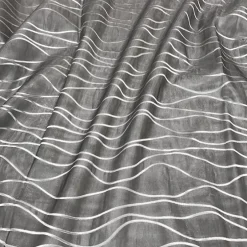 Karawave Jacquard (Reversible) Table Linen in Silver