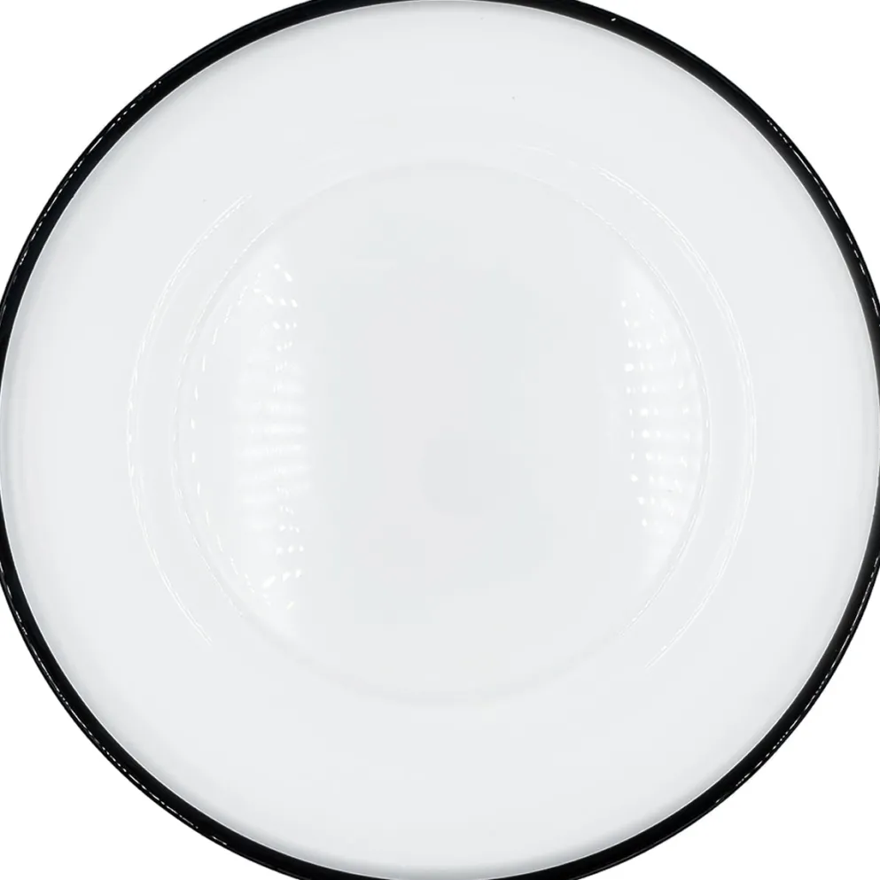 Klasik - Glass Charger Plate in Black (Item # 0241)