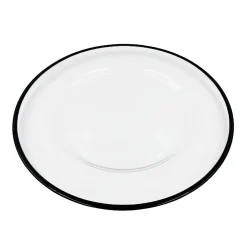 Klasik - Glass Charger Plate in Black (Item # 0241)