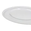 Klasik - Glass Charger Plate in White (Item # 0241)