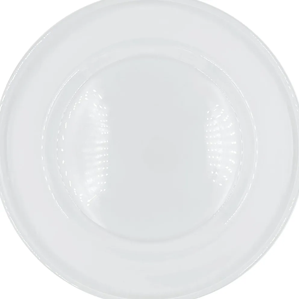 Klasik - Glass Charger Plate in White (Item # 0241)
