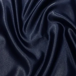 Lamour (Dull) Satin Table Linen in Navy 1245