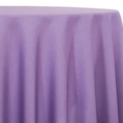 Lamour (Dull) Satin Table Linen in Lilac 1170