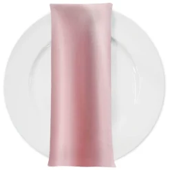 Lamour (Dull) Satin Table Napkin in Pink 1155