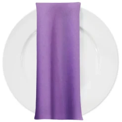Lamour (Dull) Satin Table Napkin in Lavender 1172