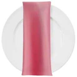 Lamour (Dull) Satin Table Napkin in Bubble Gum 1688